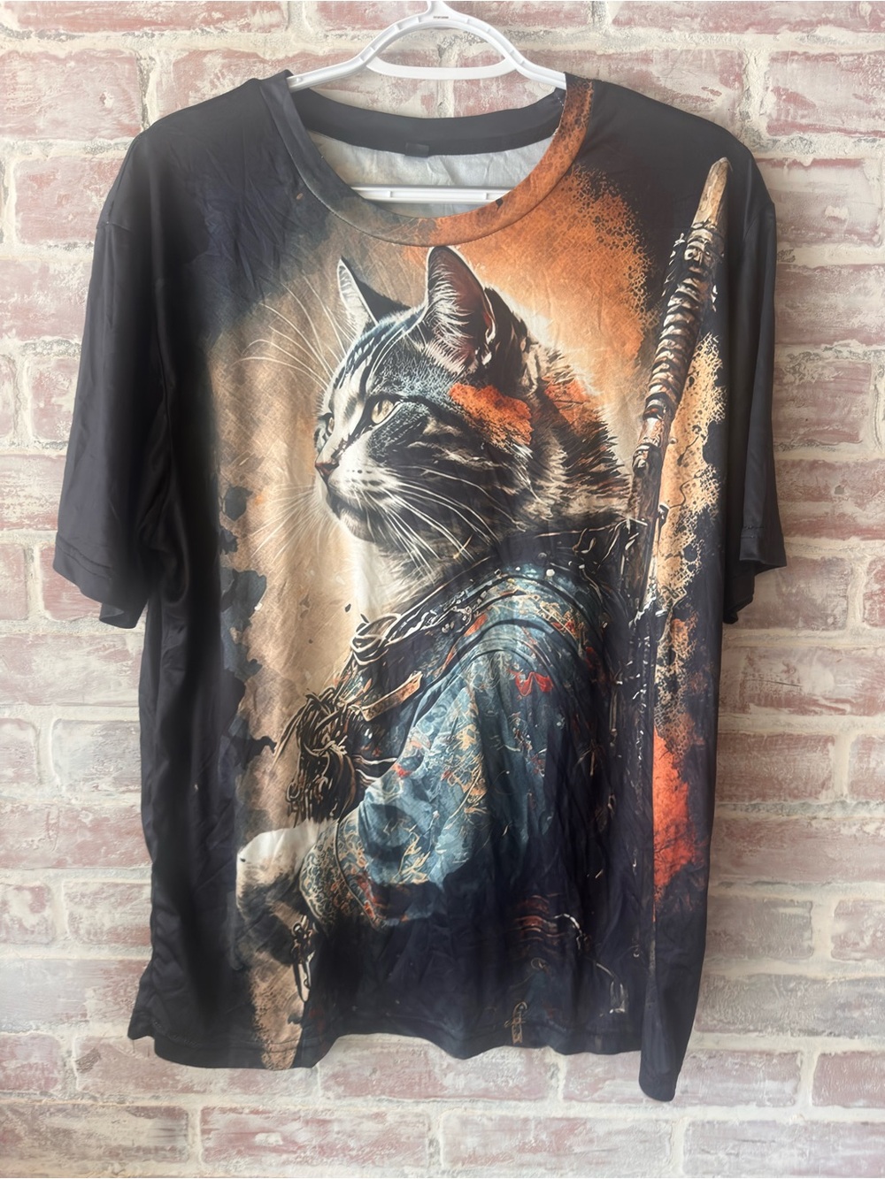 Graphic Cat Warrior Tee